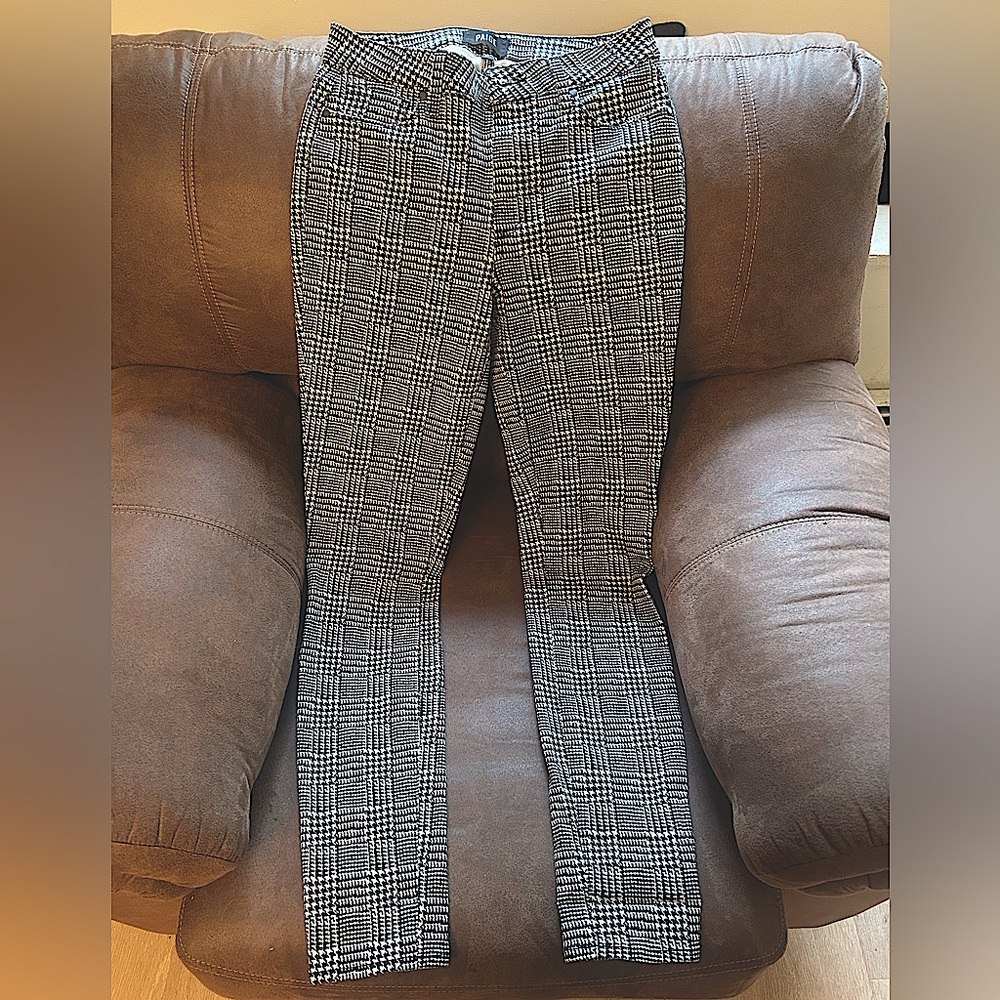 Paige | Hoxton Ultra Skinny Herringbone Slacks/Jeans